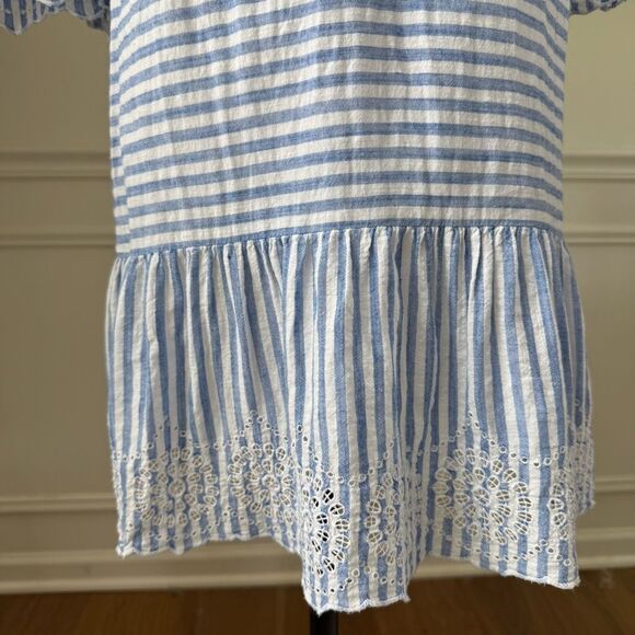 Vineyard Vines Tiamo Stripe Eyelet Dress $148 10 - Picture 5 of 7